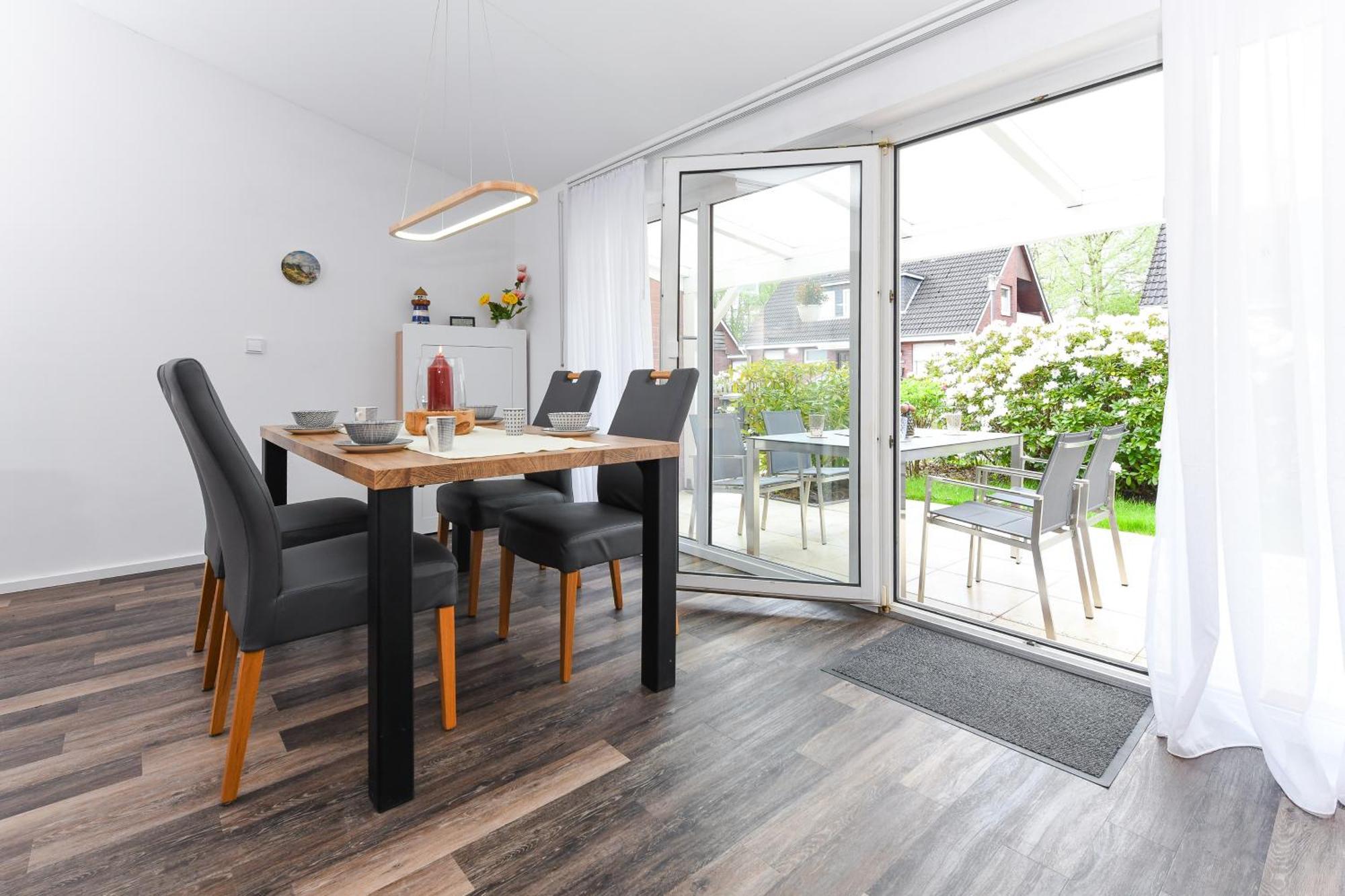 Ferienhaus Krosse Krabbe ベンサージール エクステリア 写真