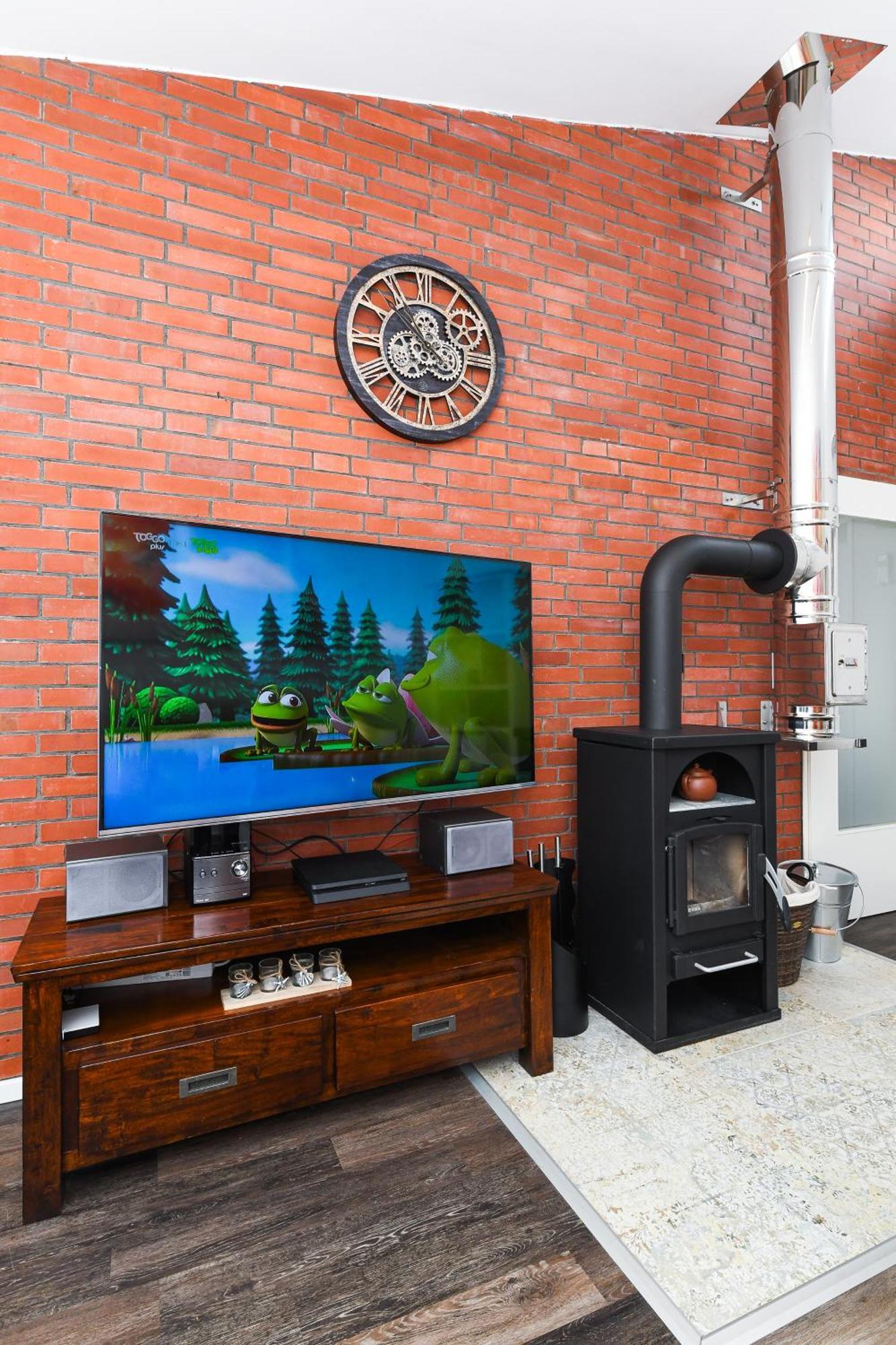 Ferienhaus Krosse Krabbe ベンサージール エクステリア 写真