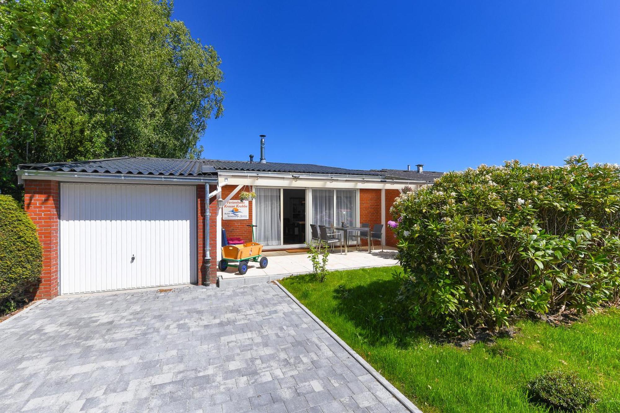 Ferienhaus Krosse Krabbe ベンサージール エクステリア 写真